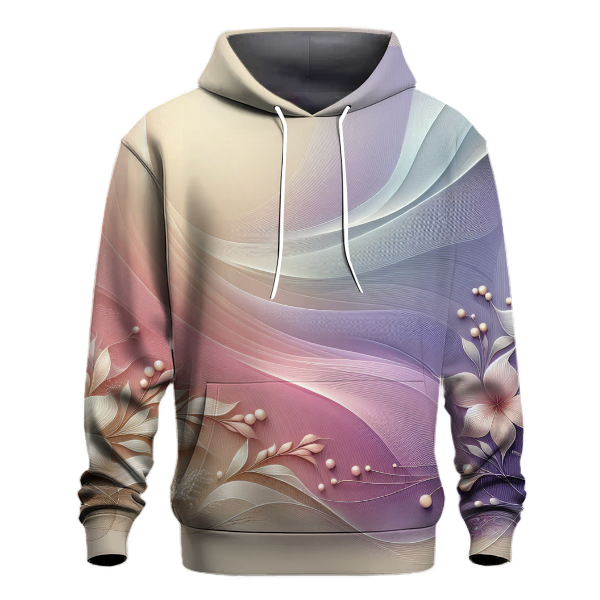 Lavender Dream Gradient Design Hoodie