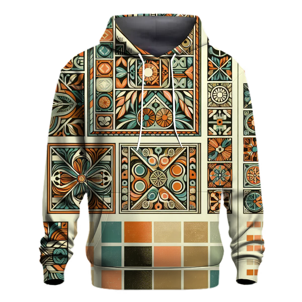 Colorful Patchwork Dreams Hoodie