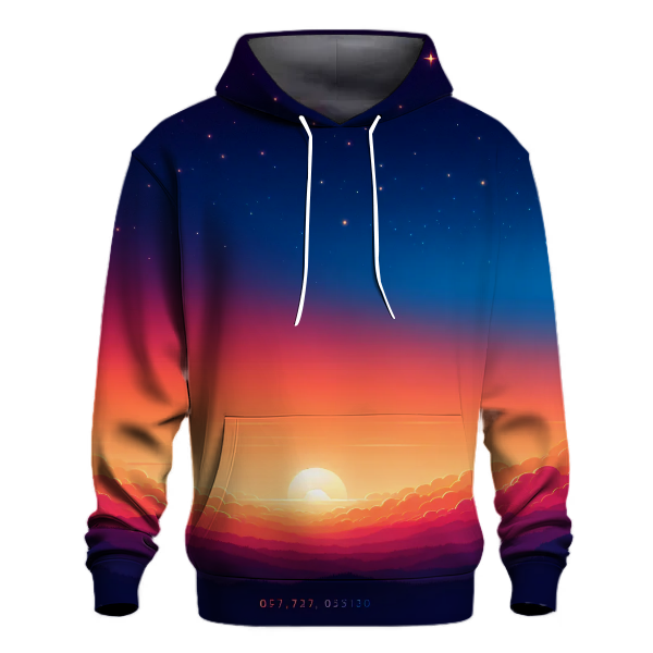 Aurora Sunrise Horizon Hoodie