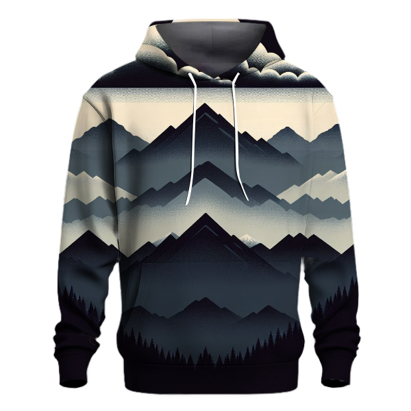 Bold Mountain Peaks Hoodie