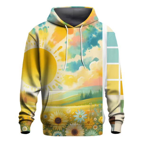 Sunlit Fields Tie-Dye Hoodie