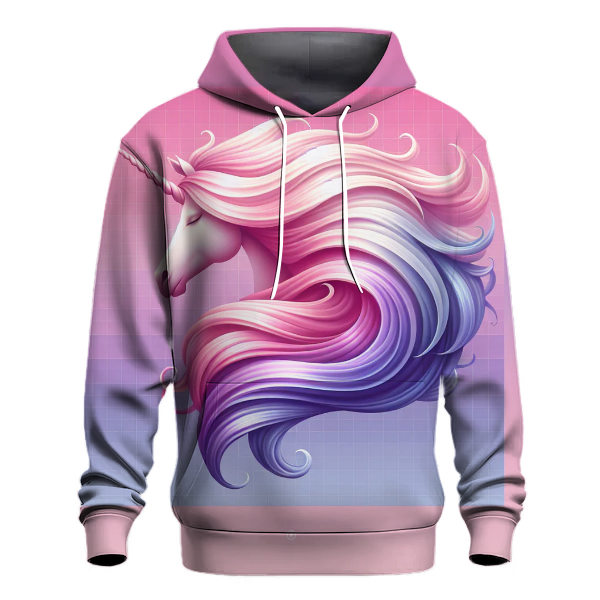 Whimsical Unicorn Gradient Hoodie