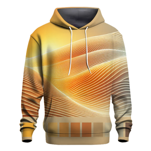 Golden Dunes Gradient Hoodie