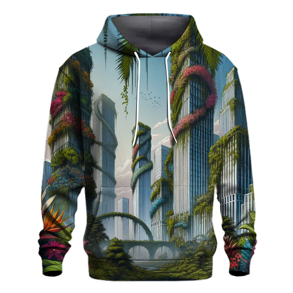 Enigmatic Urban Jungle Hoodie