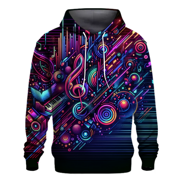 Neon Beats Hoodie