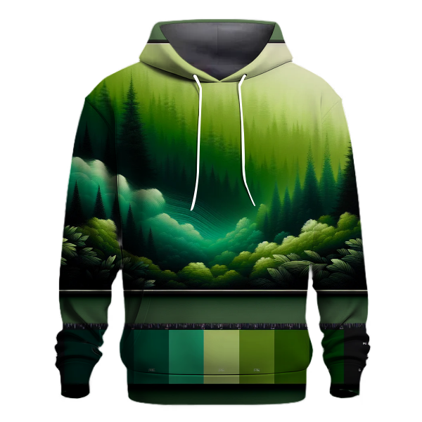 Jungle Vibe Gradient Hoodie