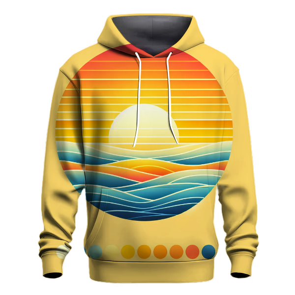 Citrine Sunset Gradient Hoodie