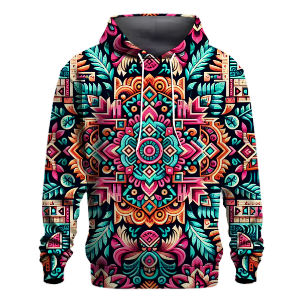 Bold Aztec Reverie Hoodie
