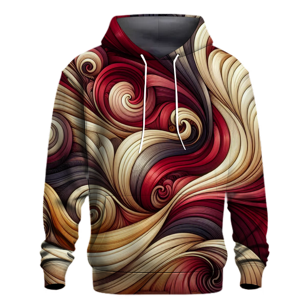 Vintage Vortex Swirls Hoodie