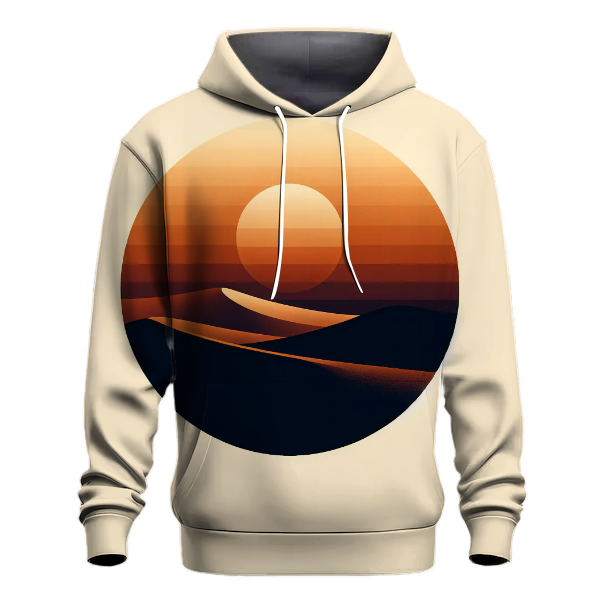 Amber Desert Horizon Hoodie