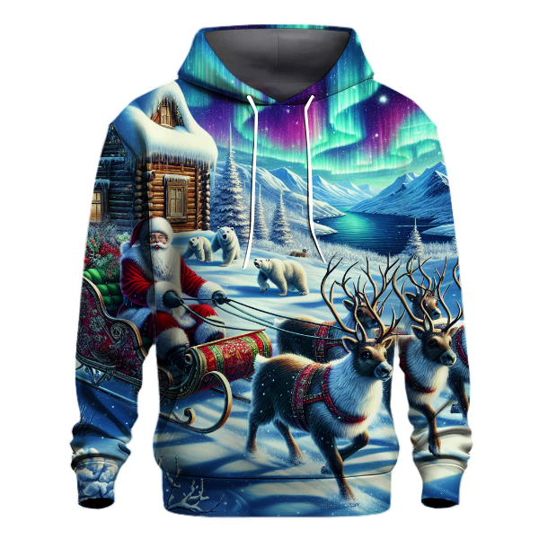 Santa's North Pole Adventure Hoodie