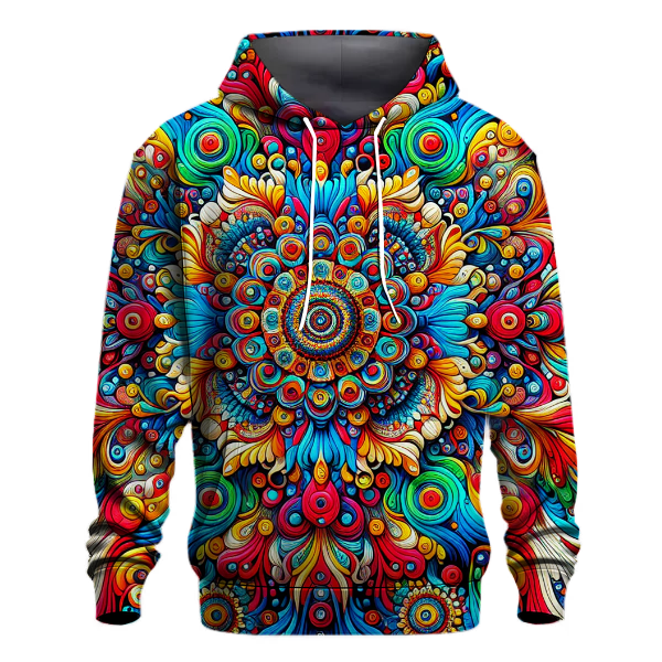 Rainbow Dreams Splash Hoodie