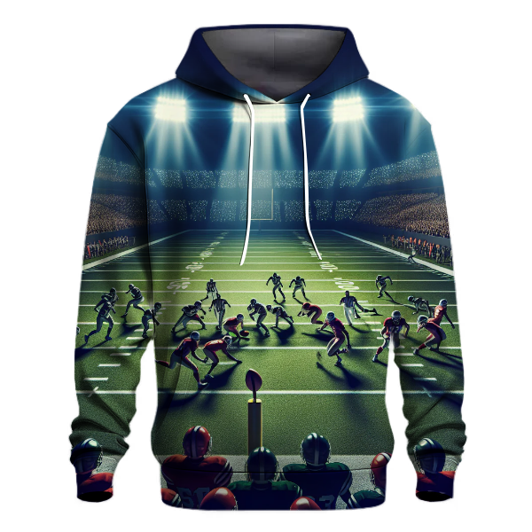 Football Touchdown Drive Hoodie