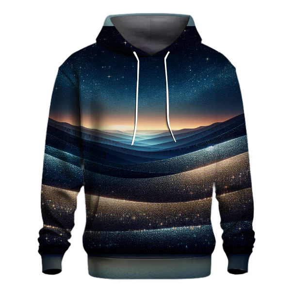Midnight Blue Cascade Hoodie