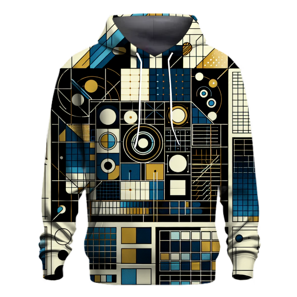Modern Grid Melody Hoodie