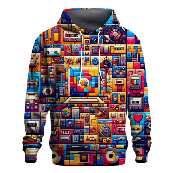 Retro 80s Icons Hoodie