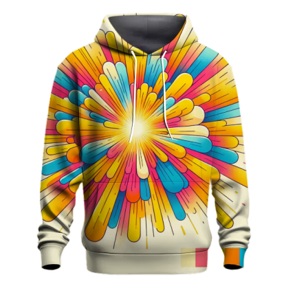 Vibrant Sunshine Rays Hoodie