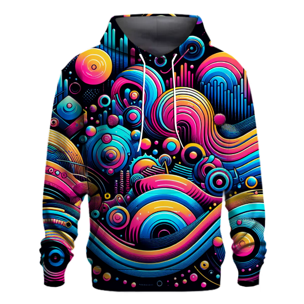 Synth Pop Spectrum Design Hoodie
