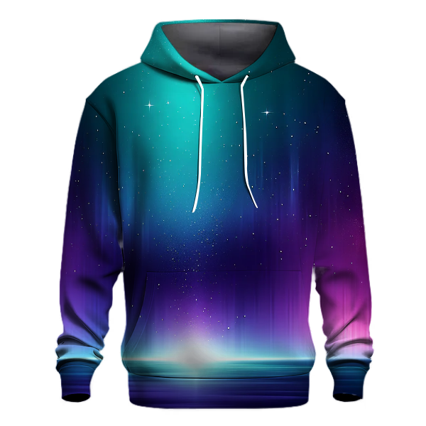 Iridescent Aurora Gradient Hoodie