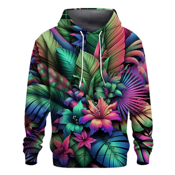 Neon Light Jungle Hoodie