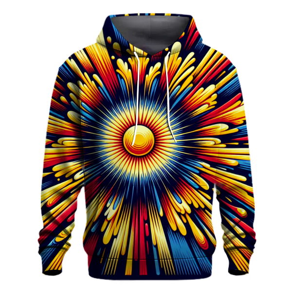 Colorful Sunburst Hoodie
