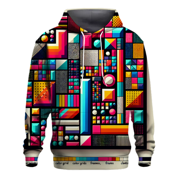 Radical Retro Colors Hoodie