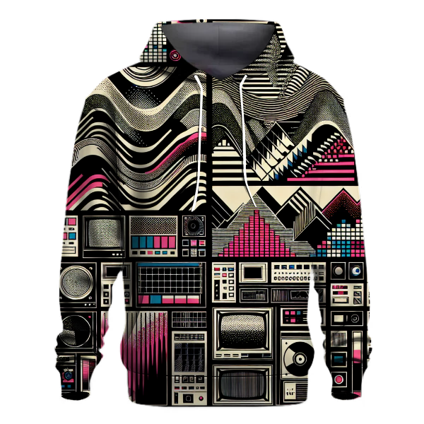 VHS Static Groove Hoodie