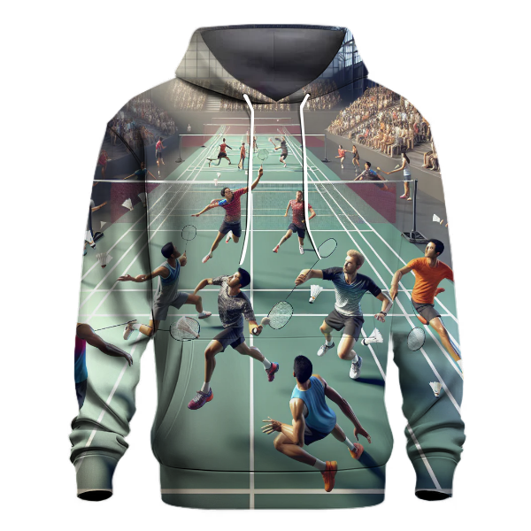 Badminton Birdie Bounce Hoodie