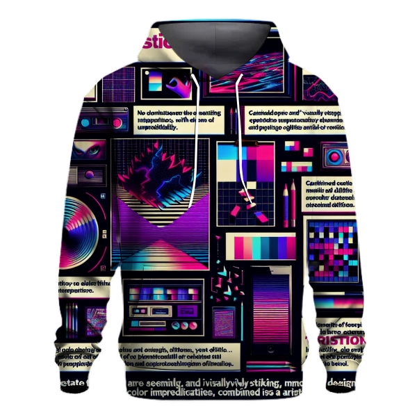 Glitch Effect Hoodie