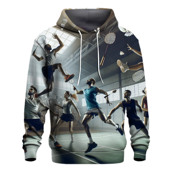 Badminton - Flight of the Shuttle Hoodie