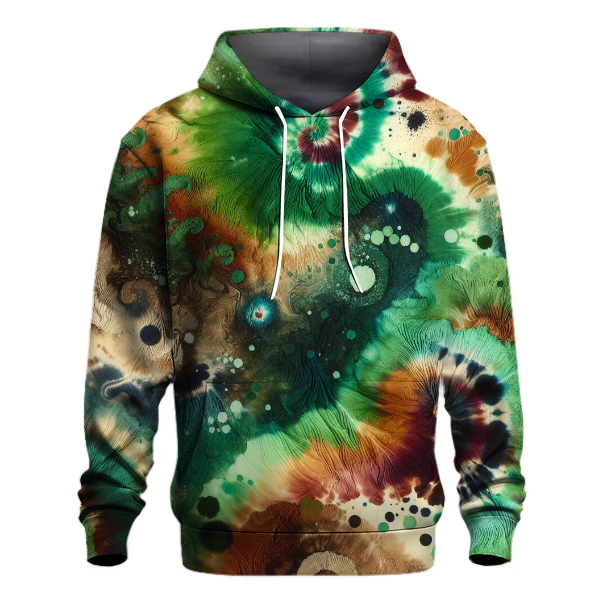 Jungle Vibes Tie-Dye Hoodie