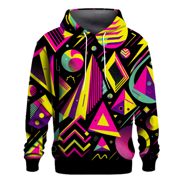 Radical Geometric Burst Hoodie