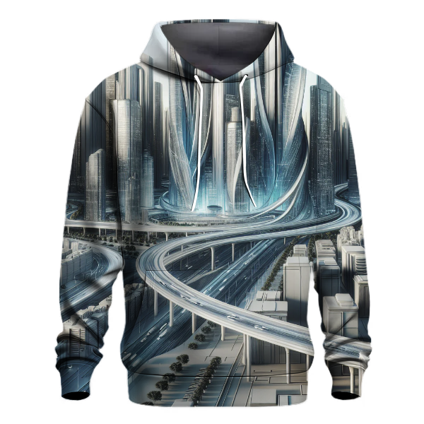 Futuristic Urban Nomad Hoodie