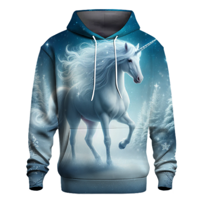 Magical Christmas Unicorn with Reindeer Horns Hoodie
