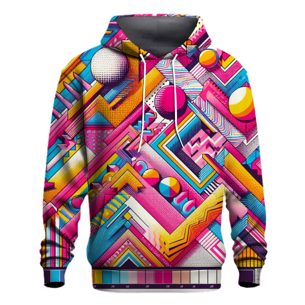 Geometric Patterns Mania Hoodie