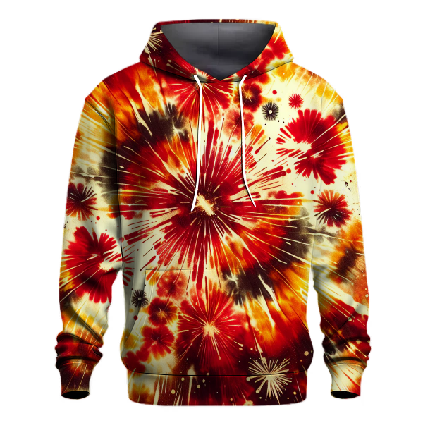 Festival Fireworks Burst Hoodie