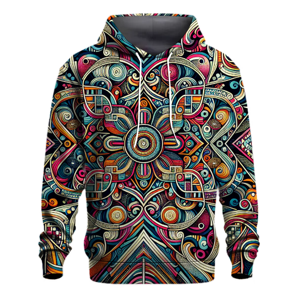 Kaleidoscope Burst Hoodie