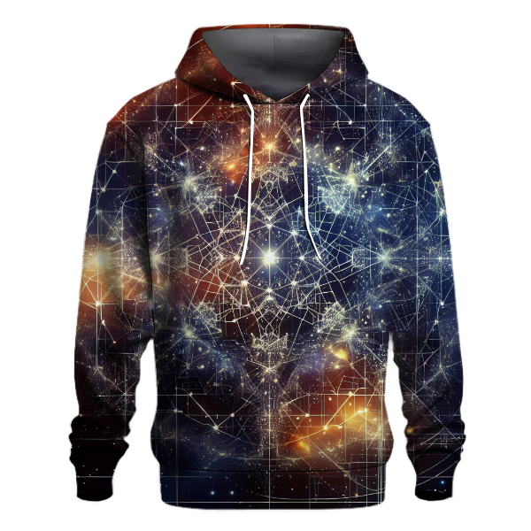Stellar Geometric Illusion Hoodie