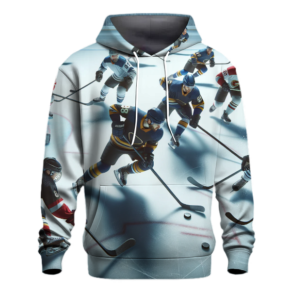 Ice Hockey Skate Hoodie