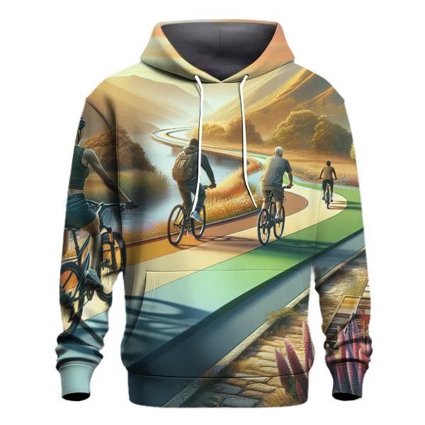 Sleek Cycling Journey Hoodie