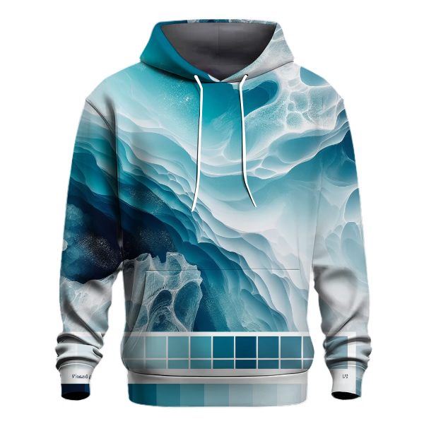 Frosty Glacier Flow Hoodie