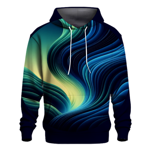 Glistening Aurora Gradient Hoodie