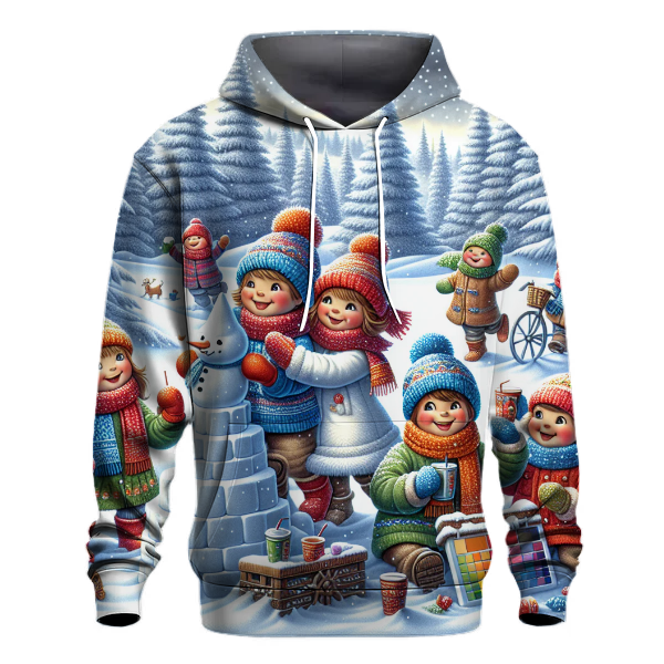 Cozy Snowman Friends Hoodie