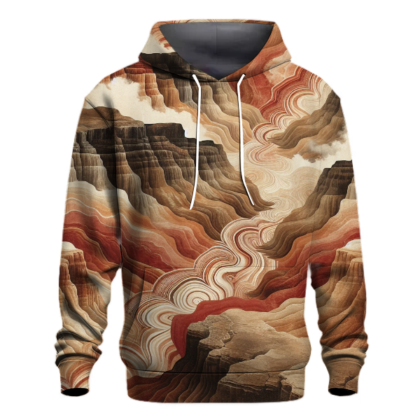 Canyon Echoes Tie-Dye Hoodie