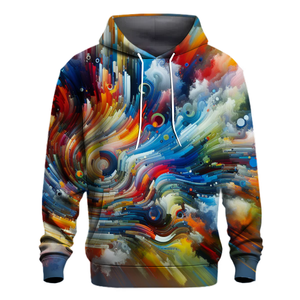 Bold Artistic Expression Hoodie