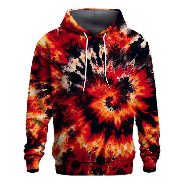 Crimson Firestorm Hoodie