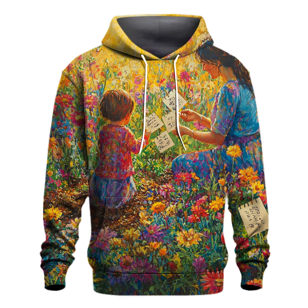 The Garden of Growth A Mothers Cultivation of Dreams Hoodie