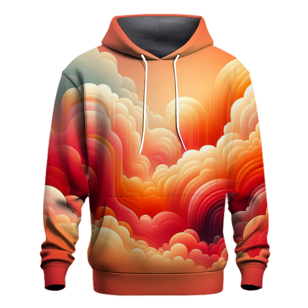 Fiery Dawn Glow Hoodie