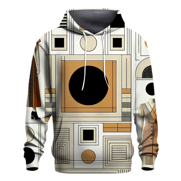 Minimalist 70s Mod Hoodie
