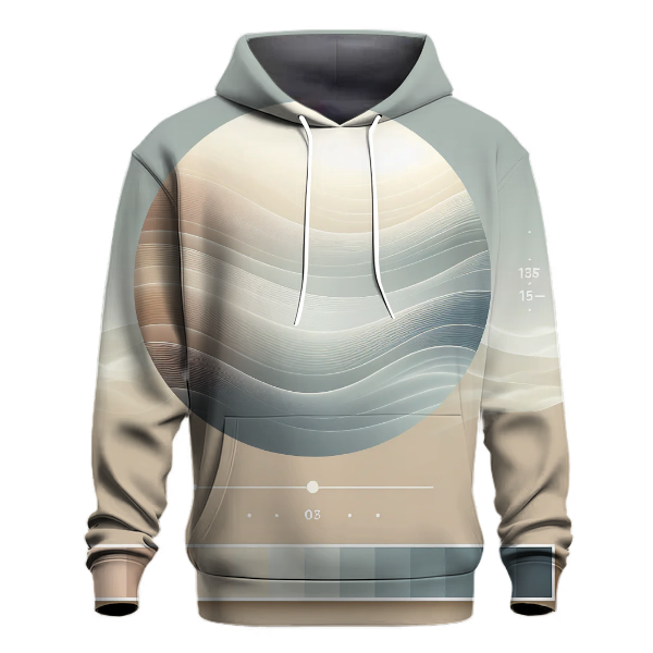 Misty Morning Hues Hoodie